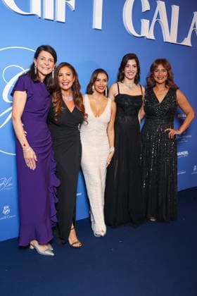 The Global Gift Gala at Four Seasons Hotel George V in Paris Global Gift Gala at Four Seasons Hotel George V in Paris Maria Bravo, Eva Longoria and guests 450500 2025 11 08 Paris France  Copyright: xSebastienxFremontx xStarfacex STAR_450500_140
