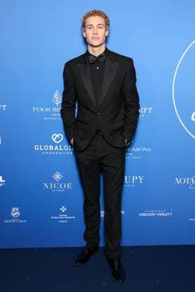 The Global Gift Gala at Four Seasons Hotel George V in Paris Gala Global Gift a l hotel Four Seasons George V a Paris Matteo Sinet 450500 2025 11 08 Paris France  Copyright: xSebastienxFremontx xStarfacex STAR_450500_154