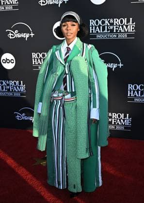 2025 Rock & Roll Hall of Fame Induction Ceremony Janelle Monae arriving to the 2025 Rock & Roll Hall of Fame Induction Ceremony held at the Peacock Theater on November 8, 2025 in Los Angeles, Ca. Los Angeles Peacock Theater California USA Copyright: xStarbuck AFF-USA.COMx