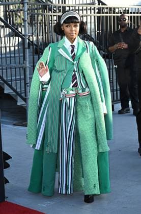 2025 Rock & Roll Hall of Fame Induction Ceremony Janelle Monae arriving to the 2025 Rock & Roll Hall of Fame Induction Ceremony held at the Peacock Theater on November 8, 2025 in Los Angeles, Ca. Los Angeles Peacock Theater California USA Copyright: xStarbuck AFF-USA.COMx