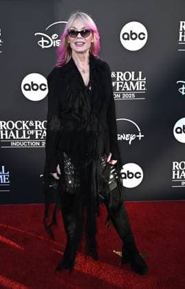 2025 Rock & Roll Hall of Fame Induction Ceremony Nancy Wilson arriving to the 2025 Rock & Roll Hall of Fame Induction Ceremony held at the Peacock Theater on November 8, 2025 in Los Angeles, Ca. Los Angeles Peacock Theater California USA Copyright: xStarbuck AFF-USA.COMx