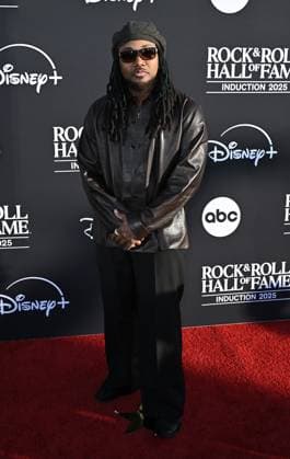 2025 Rock & Roll Hall of Fame Induction Ceremony Leon Thomas III arriving to the 2025 Rock & Roll Hall of Fame Induction Ceremony held at the Peacock Theater on November 8, 2025 in Los Angeles, Ca. Los Angeles Peacock Theater California USA Copyright: xStarbuck AFF-USA.COMx