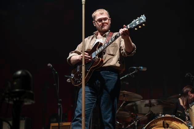 The Lathums perform at Co-Op Live Alex Moore of The Lathums performs at Co-Op Live, Manchester, 8th November 2025, Credit:Mike Gray Avalon  Copyright: xMikexGrayx xAvalonx 1051243066