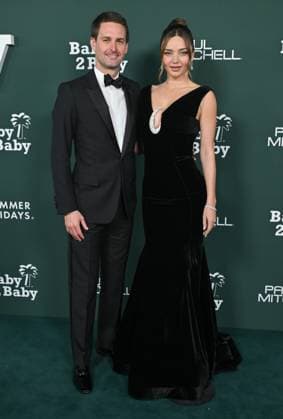 2025 Baby2Baby Gala Evan Spiegel and Miranda Kerr arriving to the 2025 Baby2Baby Gala presented by Paul Mitchell at the Pacific Design Center on November 8, 2025 in West Hollywood, Ca. West Hollywood Pacific Design Center California USA Copyright: xLISAxOConnor xAFF-USA.COMx