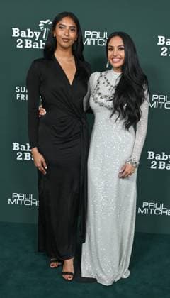 2025 Baby2Baby Gala Natalia Bryant and Vanessa Bryant arriving to the 2025 Baby2Baby Gala presented by Paul Mitchell at the Pacific Design Center on November 8, 2025 in West Hollywood, Ca. West Hollywood Pacific Design Center California USA Copyright: xLISAxOConnor xAFF-USA.COMx