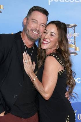 November 9, 2025, Studio City, Ca, USA: LOS ANGELES - NOV 8: Eric Martsolf, Lisa Kouchak Martsolf at the Days of Our Lives 60th Anniversary Celebration at the Garland Hotel on November 8, 2025 in Studio City, CA Studio City USA - ZUMAb170 20251109_aap_b170_024 Copyright: xKayxBlakex