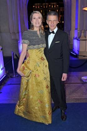 43 German Sports Press Ball 2025 Franziska Reichenbacher and Alfred Joseph Schneiberg on the occasion of the 43 German Sports Press Ball on 08 11 2025 at the Alte Oper Frankfurt Main 20251108MWI094408
