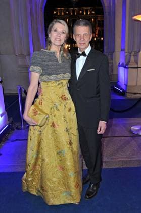 43 German Sports Press Ball 2025 Franziska Reichenbacher and Alfred Joseph Schneiberg on the occasion of the 43 German Sports Press Ball on 08 11 2025 in the Alte Oper Frankfurt Main 20251108MWI094410