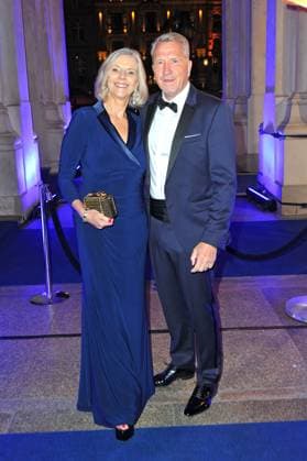 43 German Sports Press Ball 2025 Andreas and Birgit Köpke on the occasion of the 43 German Sports Press Ball on 08 11 2025 in the Alte Oper Frankfurt Main 20251108MWI094372