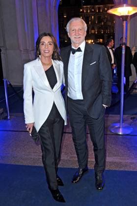 43 German Sports Press Ball 2025 Rudi and Sabrina Völler on the occasion of the 43 German Sports Press Ball on 08 11 2025 in the Alte Oper Frankfurt Main 20251108MWI094446