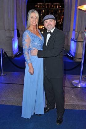 43 German Sports Press Ball 2025 Sven Ottke and Monic Frank on the occasion of the 43 German Sports Press Ball on 08 11 2025 in the Alte Oper Frankfurt Main 20251108MWI094471