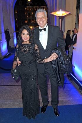 43 German Sports Press Ball 2025 Jürgen Hingsen and Francesca Elstermeier on the occasion of the 43 German Sports Press Ball on 08 11 2025 in the Alte Oper Frankfurt Main 20251108MWI094477