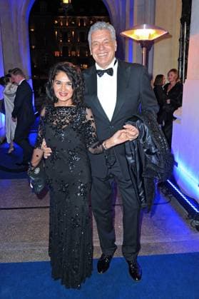 43 German Sports Press Ball 2025 Jürgen Hingsen and Francesca Elstermeier on the occasion of the 43 German Sports Press Ball on 08 11 2025 in the Alte Oper Frankfurt Main 20251108MWI094479
