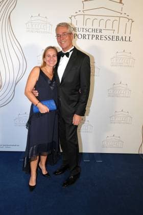 Stefan and Astrid Schulte at the 43rd German Sports Press Ball on 8 11 2025 at the Alte Oper in Frankfurt am Main German Sports Press Ball 2025 in Frankfurt am Main