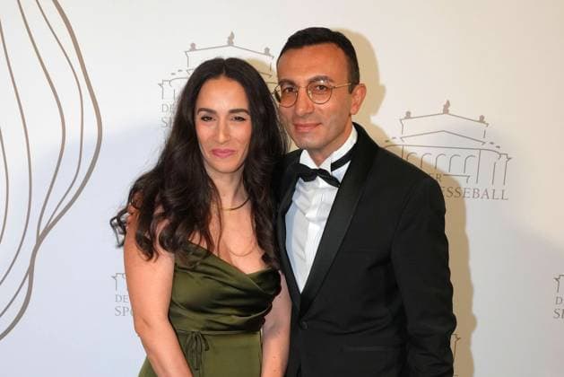 Frankfurts Mayor Mike Josef and his wife Chris at the 43rd German Sports Press Ball on 8 11 2025 at the Alte Oper in Frankfurt am Main German Sports Press Ball 2025 in Frankfurt am Main