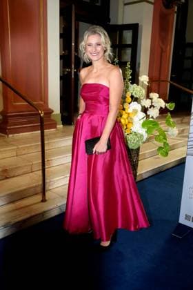 Britta Heidemann at the 43rd German Sports Press Ball on 8 11 2025 at the Alte Oper in Frankfurt am Main German Sports Press Ball 2025 in Frankfurt am Main