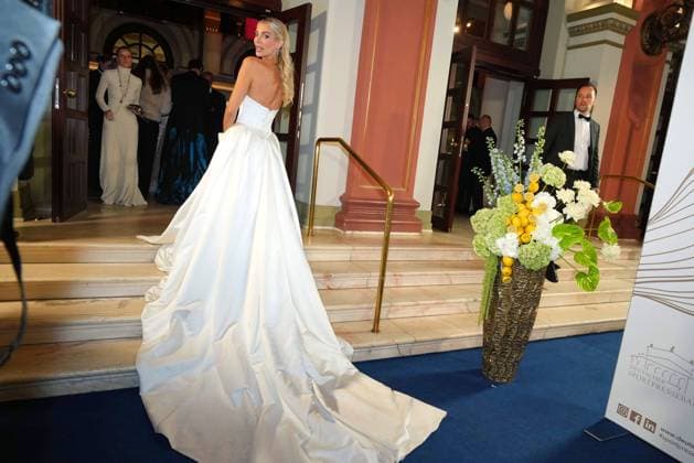 Annika Gassner at the 43rd German Sports Press Ball on 8 11 2025 at the Alte Oper in Frankfurt am Main German Sports Press Ball 2025 in Frankfurt am Main