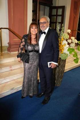 Wolfgang and Christine Stumph at the 43rd German Sports Press Ball on 8 11 2025 at the Alte Oper in Frankfurt am Main German Sports Press Ball 2025 in Frankfurt am Main