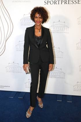 Dennenesch Zoude at the 43rd German Sports Press Ball on 8 11 2025 at the Alte Oper in Frankfurt am Main German Sports Press Ball 2025 in Frankfurt am Main