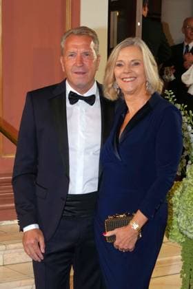 Andreas and Birgit Koepke at the 43rd German Sports Press Ball on 8 11 2025 at the Alte Oper in Frankfurt am Main German Sports Press Ball 2025 in Frankfurt am Main