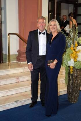 Andreas and Birgit Koepke at the 43rd German Sports Press Ball on 8 11 2025 at the Alte Oper in Frankfurt am Main German Sports Press Ball 2025 in Frankfurt am Main