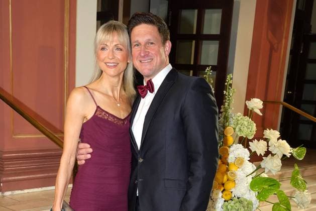 Inge and Matthias Steiner at the 43rd German Sports Press Ball on 8 11 2025 at the Alte Oper in Frankfurt am Main German Sports Press Ball 2025 in Frankfurt am Main