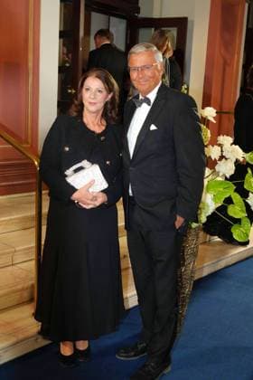 Wolfgang and Sabine Bosbach at the 43rd German Sports Press Ball on 8 11 2025 at the Alte Oper in Frankfurt am Main German Sports Press Ball 2025 in Frankfurt am Main