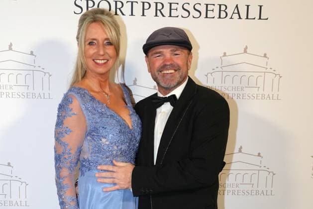 Monic Frank and Sven Ottke at the 43rd German Sports Press Ball on 8 11 2025 at the Alte Oper in Frankfurt am Main German Sports Press Ball 2025 in Frankfurt am Main