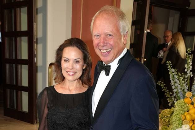 Daniela Boff and Tom Buhrow at the 43rd German Sports Press Ball on 8 11 2025 at the Alte Oper in Frankfurt am Main German Sports Press Ball 2025 in Frankfurt am Main