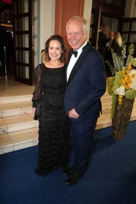 Daniela Boff and Tom Buhrow at the 43rd German Sports Press Ball on 8 11 2025 at the Alte Oper in Frankfurt am Main German Sports Press Ball 2025 in Frankfurt am Main