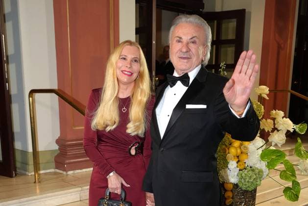 Willy and Heidi Weber at the 43rd German Sports Press Ball on 8 11 2025 at the Alte Oper in Frankfurt am Main German Sports Press Ball 2025 in Frankfurt am Main
