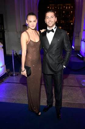 Chiara Alina Kohlmann Kaiser and Riccardo Basile at the 43 German Sports Press Ball 2025 in the Alte Oper Frankfurt, 08 11 2025 Foto:xF.xKernx xFuturexImagex sportpresseball_5232