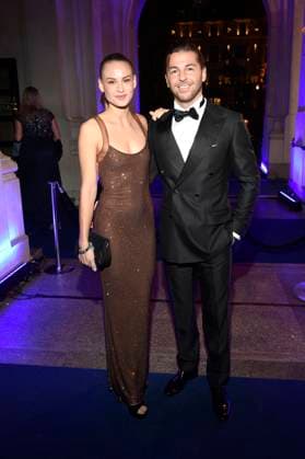 Chiara Alina Kohlmann Kaiser and Riccardo Basile at the 43 German Sports Press Ball 2025 in the Alte Oper Frankfurt, 08 11 2025 Foto:xF.xKernx xFuturexImagex sportpresseball_5233