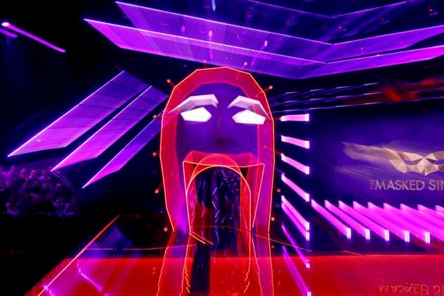 The backdrop through which the characters enter the stage in the Prosieben show The Masked Singer at the MMC Studios in Ossendorf Theme picture, symbolic picture Cologne, 08 11 2025 NRW Germany Copyright: xChristophxHardtx