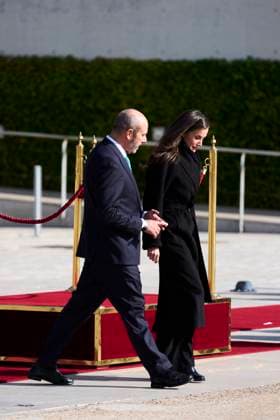 Spanish Royals Depart to China for 3 Days State Visit Queen Letizia of Spain attends Departure Ceremony to China for 3 Days State Visit at Adolfo Suarez Madrid Barajas Airport on November 9, 2025 in Madrid, Spain Photo by IMAGO MPG Madrid Adolfo Suarez Madrid Barajas Airport Madrid Spain  Copyright: xMPGx