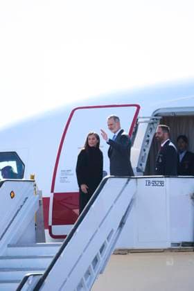 Spanish Royals Depart to China for 3 Days State Visit King Felipe VI of Spain, Queen Letizia of Spain attends Departure Ceremony to China for 3 Days State Visit at Adolfo Suarez Madrid Barajas Airport on November 9, 2025 in Madrid, Spain Photo by IMAGO MPG Madrid Adolfo Suarez Madrid Barajas Airport Madrid Spain  Copyright: xMPGx