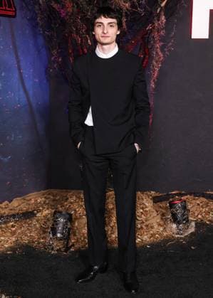 Netflix FYSEE: The Fall Edit - Stranger Things Season 5 FYC Event Canadian actor, musician, director, and recording artist Finn Wolfhard arrives at the Netflix FYSEE: The Fall Edit - Stranger Things Season 5 FYC (For Your Consideration) Event held at the Netflix Tudum Theater in Hollywood, Los Angeles, California, United States. Netflix Tudum Theater, Hollywood, Los Angeles, California, USA California United States  Copyright: xImagexPressxAgencyx originalFilename: collin-netflixf251109_np9qW.jpg