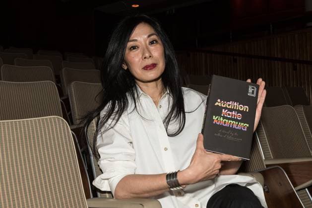 November 9, 2025, London, England, United Kingdom: US author KATIE KITAMURA poses with her book Ã¢â‚¬ËœAuditionÃ¢â‚¬â ¢ shortlisted for the Booker Prize 2025 during a photocall ahead of a reading event at Southbank Centre. The winner of the Booker Prize 2025 will be announced on Monday, 10 November at a ceremony in London, and the winning author will receive Ã‚Â£50,000. London United Kingdom - ZUMAs371 20251109_zip_s371_125 Copyright: xWiktorxSzymanowiczx