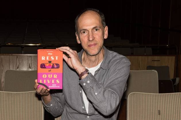 November 9, 2025, London, England, United Kingdom: British-US author BEN MARKOVITS poses with his book Ã¢â‚¬ËœThe Rest of Our LivesÃ¢â‚¬â ¢ shortlisted for the Booker Prize 2025 during a photocall ahead of a reading event at Southbank Centre. The winner of the Booker Prize 2025 will be announced on Monday, 10 November at a ceremony in London, and the winning author will receive Ã‚Â£50,000. London United Kingdom - ZUMAs371 20251109_zip_s371_129 Copyright: xWiktorxSzymanowiczx