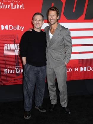 Paramount s The Running Man New York Premiere Christian Slater and Glen Powell attending Paramount s The Running Man New York Premiere held at the AMC Lincoln Square on November 9, 2025 in New York City, NY New York City AMC Lincoln Square NY USA Copyright: xStevenxBergman AFF-USA.COMx