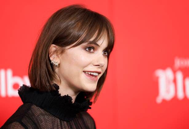 Emilia Jones arrives on the receiving red carpet at Paramount s The Running Man New York Premiere at AMC Lincoln Square Theater on Sunday, November 9, 2025 in New York City.  NYP20251109107 JOHNxANGELILLO