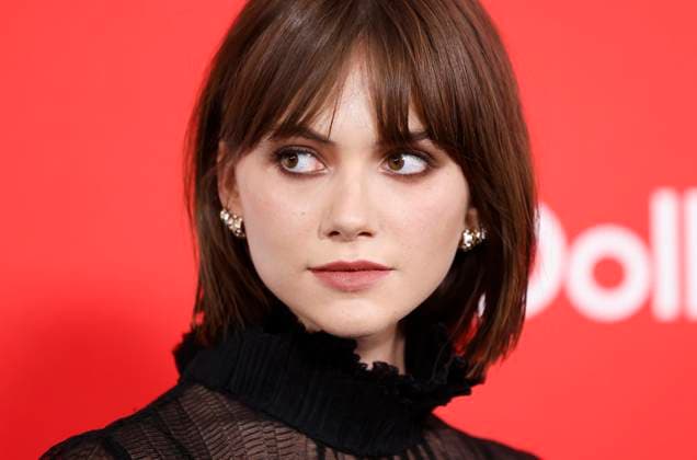Emilia Jones arrives on the receiving red carpet at Paramount s The Running Man New York Premiere at AMC Lincoln Square Theater on Sunday, November 9, 2025 in New York City.  NYP20251109109 JOHNxANGELILLO