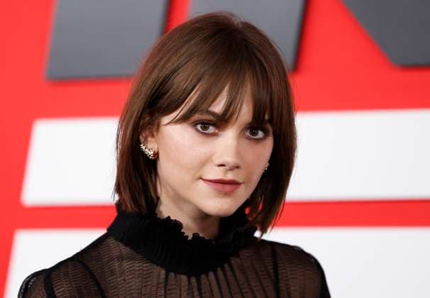 Emilia Jones arrives on the receiving red carpet at Paramount s The Running Man New York Premiere at AMC Lincoln Square Theater on Sunday, November 9, 2025 in New York City.  NYP20251109110 JOHNxANGELILLO