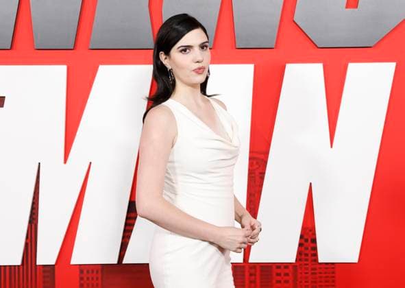Julia Cumming arrives on the red carpet at Paramount s The Running Man New York Premiere at AMC Lincoln Square Theater on Sunday, November 9, 2025 in New York City.  NYP20251109150 JOHNxANGELILLO