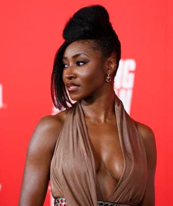 Jayme Lawson arrives on the red carpet at Paramount s The Running Man New York Premiere at AMC Lincoln Square Theater on Sunday, November 9, 2025 in New York City.  NYP20251109116 JOHNxANGELILLO