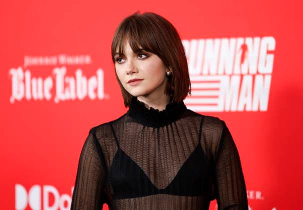 Emilia Jones arrives on the red carpet at Paramount s The Running Man New York Premiere at AMC Lincoln Square Theater on Sunday, November 9, 2025 in New York City.  NYP20251109182 JOHNxANGELILLO