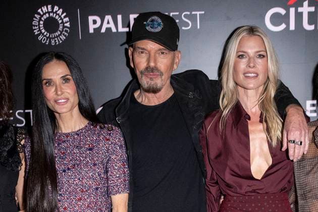 PaleyFest NY 2025: Paramount+ s Landman , New York, New York, USA - 09 Nov 2025 (L-R) Demi Moore, Billy Bob Thornton and Ali Larter attend Paramount+ s Landman during PaleyFest NY 2025 at The Paley Museum. New York United States Copyright: xRonxAdarx xSOPAxImagesx _radar_paley_20251109_00752