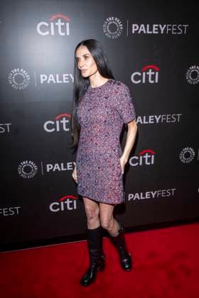 November 9, 2025, New York, United States: Demi Moore attends Paramount+ s Landman during PaleyFest NY 2025 at The Paley Museum. New York United States - ZUMAs197 20251109_aaa_s197_539 Copyright: xRonxAdarx