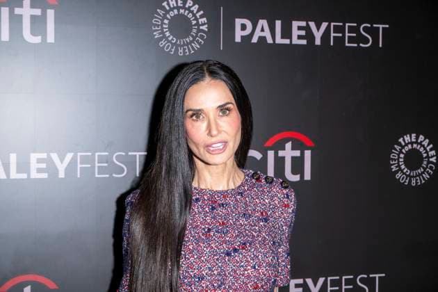 November 9, 2025, New York, United States: Demi Moore attends Paramount+ s Landman during PaleyFest NY 2025 at The Paley Museum. New York United States - ZUMAs197 20251109_aaa_s197_545 Copyright: xRonxAdarx
