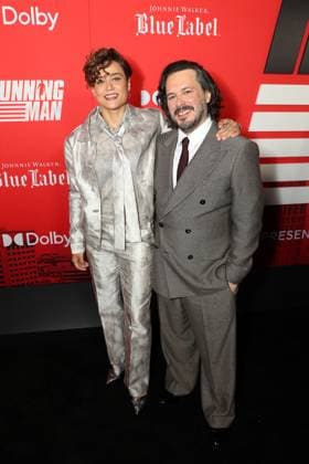 New York premiere of The Running Man at AMC Lincoln Square 13 Featuring: Katy O Brain and Edgar Wright (Director, Producer, Screenplay) Where: New York, New York, United States When: 09 Nov 2025 Credit: Marion Curtis StarPix for Paramount INSTARimages EDITORIAL USE ONLY. NOT FOR USE BY NEWSPAPERS BASED IN THE UK. Copyright: xx instar55257013